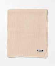 ワッフルニットマフラー