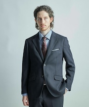 ミックスヤーン/ホップサックテーラードジャケット