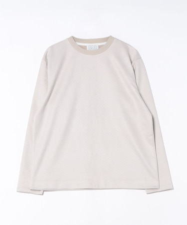 エンボスリンクスフェイクスウェードロンT