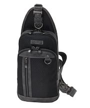 合皮切り替え ボディバッグ