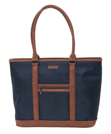 編み込み風 ビジネストートバッグ