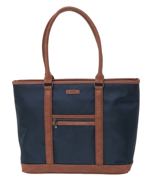 編み込み風 ビジネストートバッグ