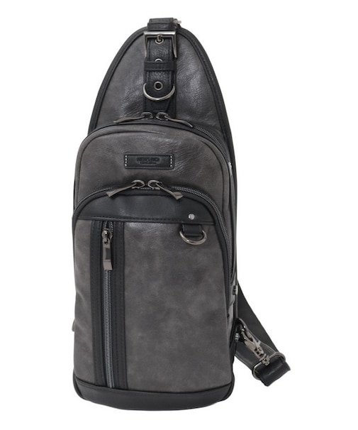 フェイクレザー ボディバッグ