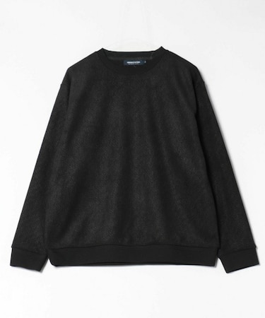 カットコール×エンボス裏起毛スウェット