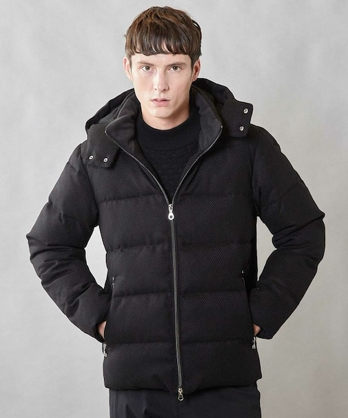 【THERMOLITE / サーモライト】カルゼウールライク中綿ブルゾン