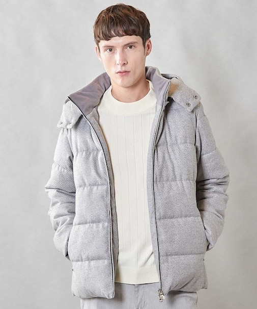 【THERMOLITE / サーモライト】カルゼウールライク中綿ブルゾン