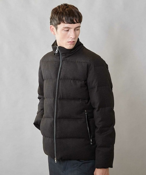 【THERMOLITE / サーモライト】カルゼウールライク中綿ブルゾン