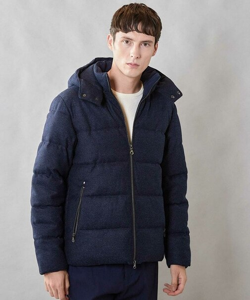 【THERMOLITE / サーモライト】カルゼウールライク中綿ブルゾン