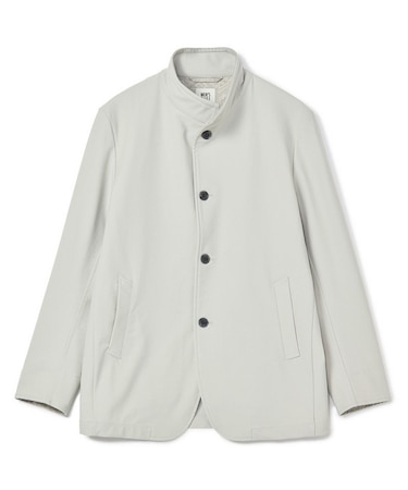 シャンブレー調ハイテンショントリコット スタンドカラーブルゾン＜ストレッチ＞＜接触冷感/速乾/UVカット＞