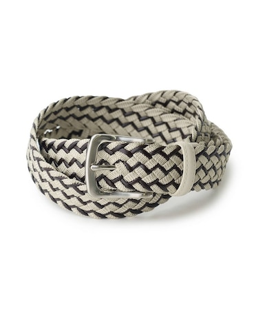 レザーミックス イタリアンメッシュベルト