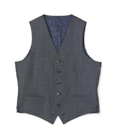 ミックスヤーン/ポップサック リバーシブルベスト