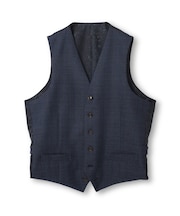 ミックスヤーン/ポップサック リバーシブルベスト