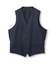 ミックスヤーン/ポップサック リバーシブルベスト