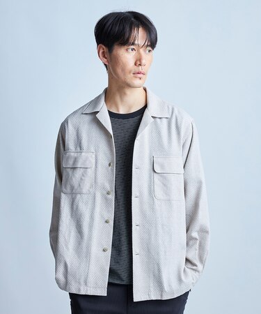 ボードシャツブルゾン