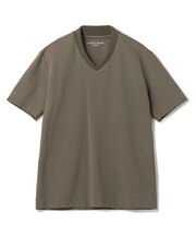 【ACTIVE TAILOR/アクティブテイラー】シルケットスムースクルーネックTシャツ＜接触冷感 / UVカット＞