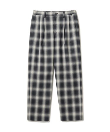 SMART MERINO/ヴィスコースリネン 2タックイージーパンツ＜軽量/通気性＞＜ストレッチ＞