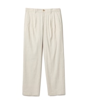 SMART MERINO/ヴィスコースリネン 2タックイージーパンツ＜軽量/通気性＞＜ストレッチ＞