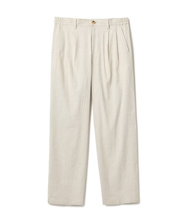 SMART MERINO/ヴィスコースリネン 2タックイージーパンツ＜軽量/通気性＞＜ストレッチ＞