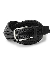 【DOMODOSSOLA/ドモドッソラ】レザーメッシュプレーンベルト