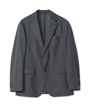 【COLE HAAN/コール ハーン】別注 サマーサイロフィルウールピンチェックジャケット＜通気性＞