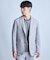 【セットアップ対応】カラミ織りテーラードジャケット〈通気性〉