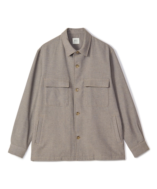 ドビーミックスメランジ CPOシャツ