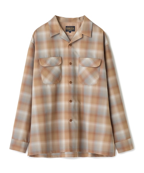 PENDLETON/ペンドルトン】アーカイブチェック オープンカラーシャツ