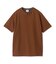 フェイクレイヤードキーネック半袖Tシャツ