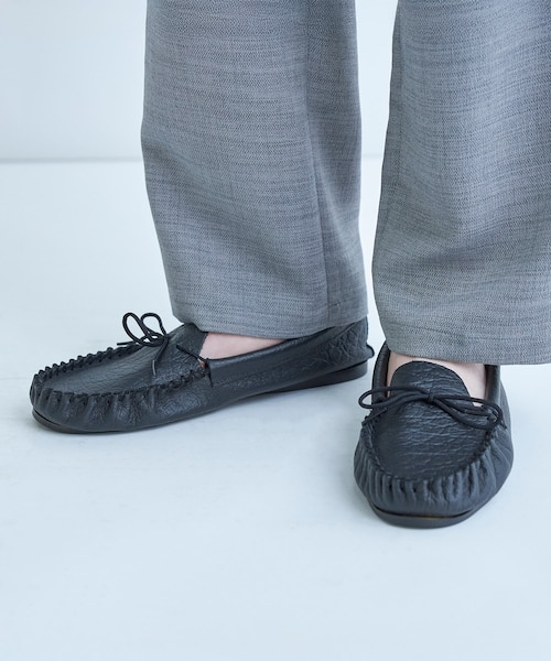 【極美品】Lloyd Footwear/ロイド/ブラックスエードモカシンシューズ Lloyd Footwear/ロイドフットウエア】別注 モカシンシューズ