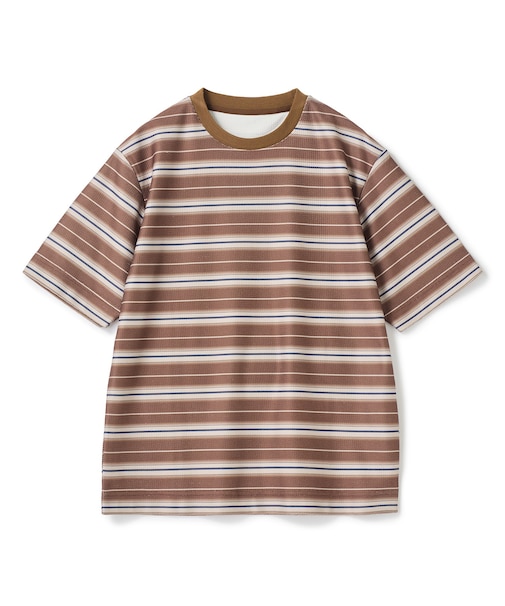 マルチボーダーT〈ストレッチ・マシンウォッシャブル〉