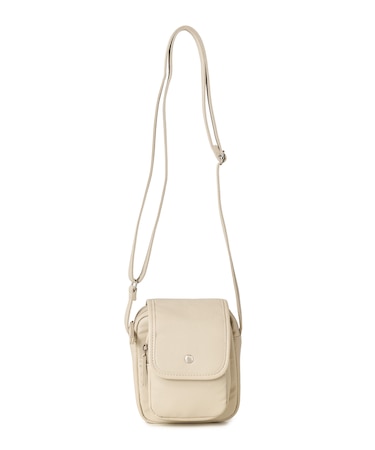 レザーライクミニショルダーバッグ