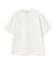 ニット×ポンチコンビハーフスリーブTシャツ＜ストレッチ・マシンウォッシャブル＞