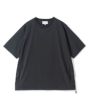 ドットメッシュドローコードTシャツ〈ストレッチ・マシンウォッシャブル・軽量・接触冷感・通気性〉