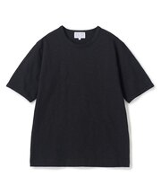 スラブ天竺袖刺繍Tシャツ