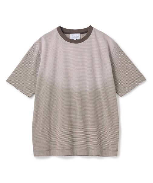 ヴィンテージライクミジンボーダーTシャツ<ストレッチ・マシンウォッシャブル>