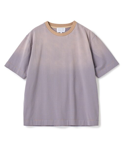 ヴィンテージライクミジンボーダーTシャツ<ストレッチ・マシンウォッシャブル>