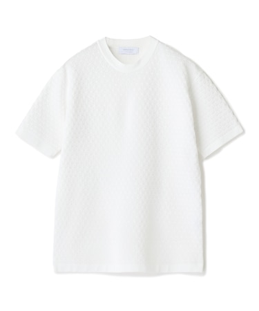 【ACTIVE TAILOR】ブリスターニットジャカードＴシャツ＜通気性/速乾性＞