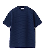 【ACTIVE TAILOR】ブリスターニットジャカードＴシャツ＜通気性/速乾性＞