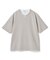 ミニワッフルキーネックレイヤードTシャツ