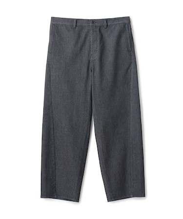 メッシュデニムカーブパンツ〈ストレッチ・軽量・ハンドウォッシャブル・通気性〉