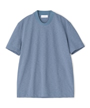東レPrimeflex 麻調ドットメッシュ クルーネックTシャツ＜吸水速乾/通気性＞