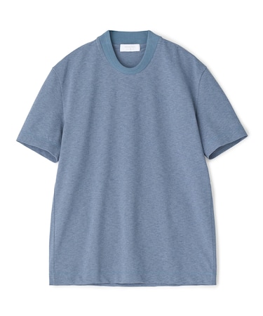 東レPrimeflex 麻調ドットメッシュ クルーネックTシャツ＜吸水速乾/通気性＞