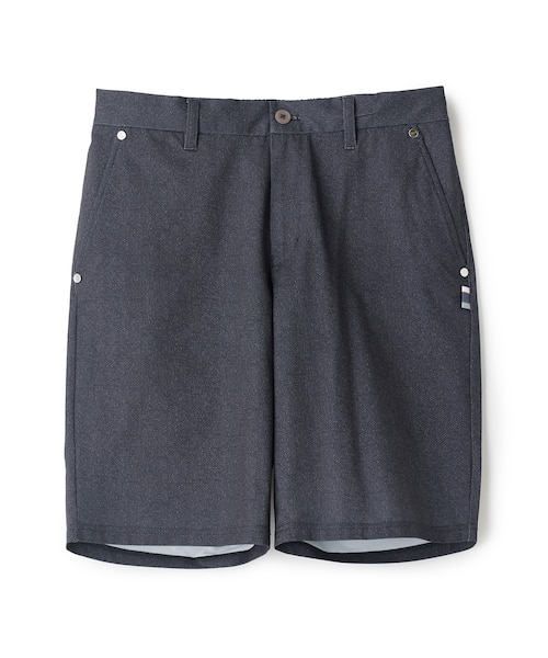 ドットメッシュプリントハーフパンツ＜ストレッチ・軽量・ハンド