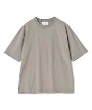 マルチファンクションジャガードTシャツ＜ストレッチ・速乾・イージーケア・ハンドウォッシャブル・UVカット・抗菌・防臭＞