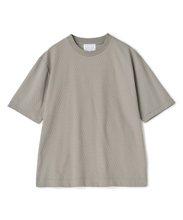 マルチファンクションジャガードTシャツ＜ストレッチ・速乾・イージーケア・ハンドウォッシャブル・UVカット・抗菌・防臭＞