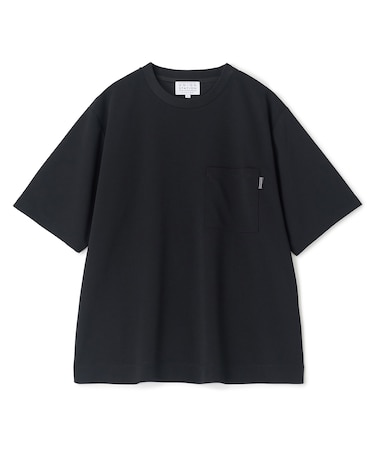 梨地ポンチポケットTシャツ＜ストレッチ・マシンウォッシャブル＞