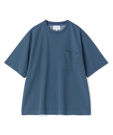 梨地ポンチポケットTシャツ＜ストレッチ・マシンウォッシャブル＞
