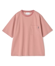 梨地ポンチポケットTシャツ＜ストレッチ・マシンウォッシャブル＞