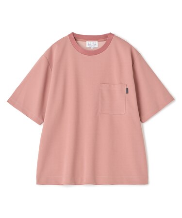 梨地ポンチポケットTシャツ＜ストレッチ・マシンウォッシャブル＞