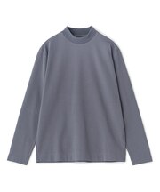 アクティブテーラー シルケットスムース UネックロングTシャツ［シルケット加工/抗菌防臭/帯電防止］